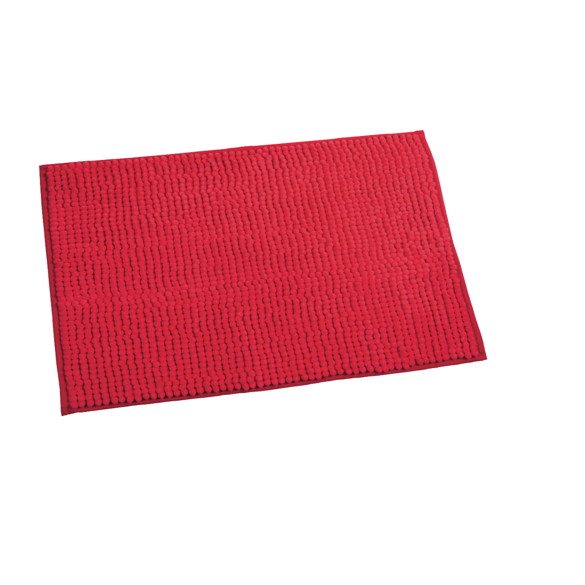 Tapis de bain Chenille 40x60cm rouge MSV