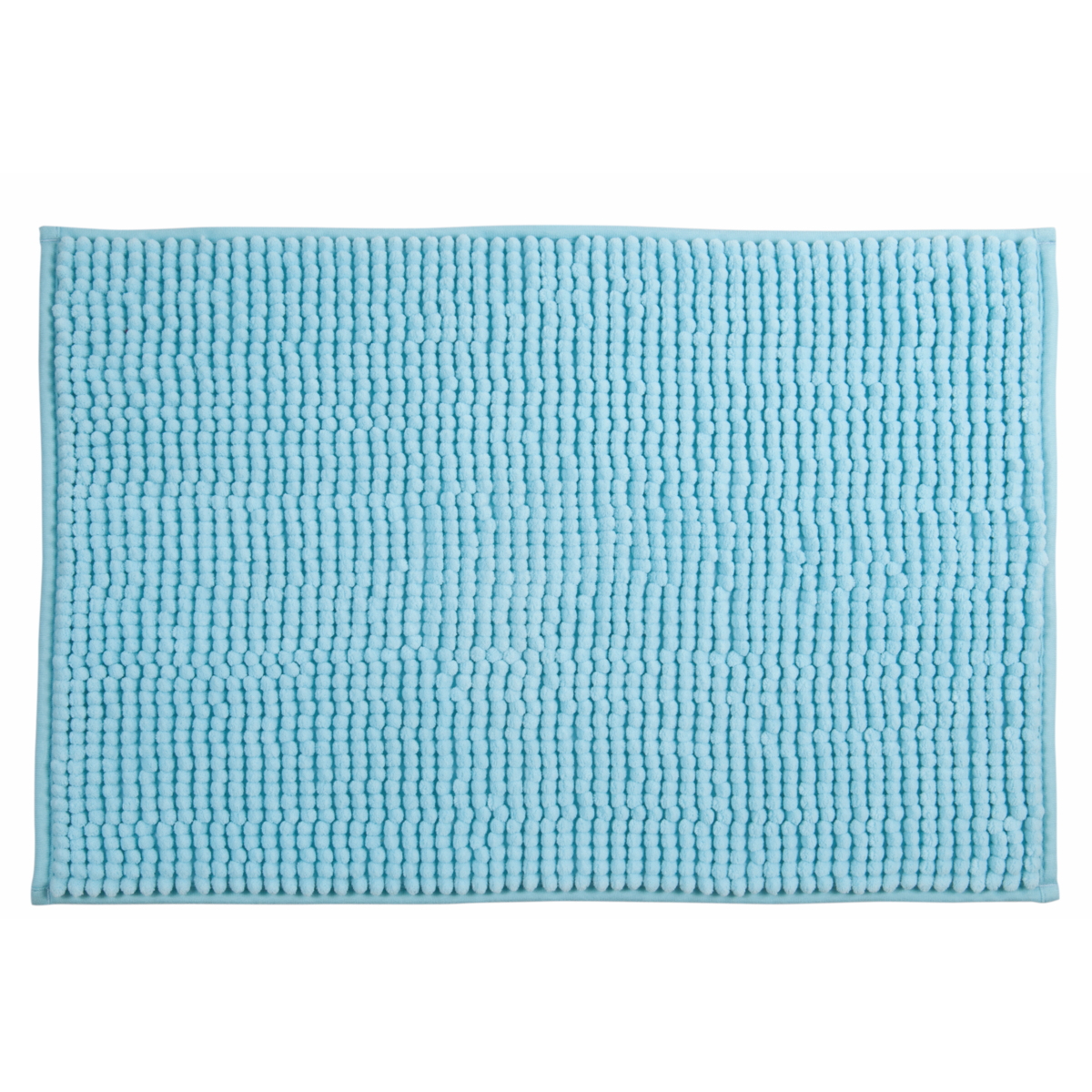 Tapis de bain Chenille 40x60cm bleu clair MSV