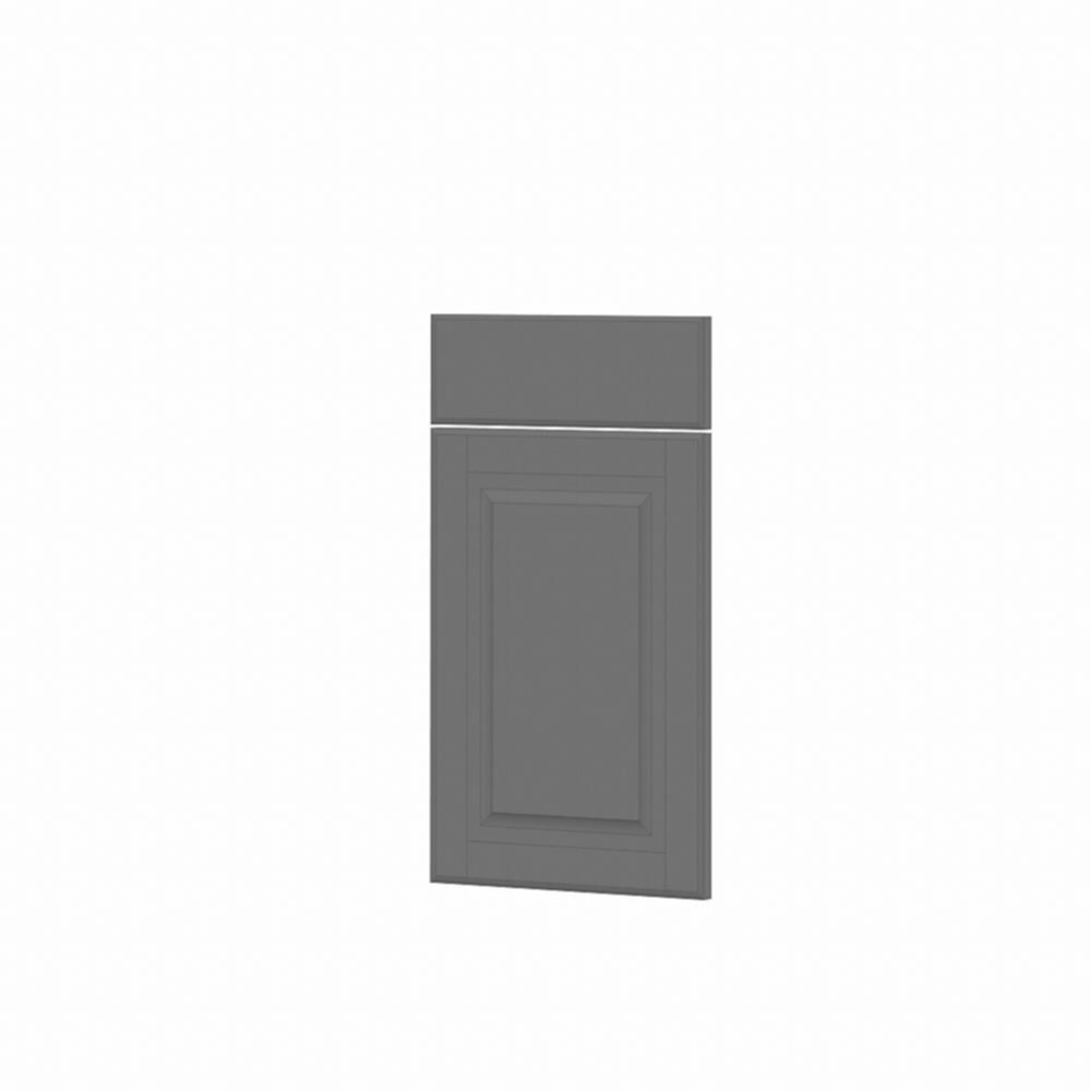 Façade meuble cuisine tiroir+porte Liath MDF PVC gris 71x39,7x1,8cm