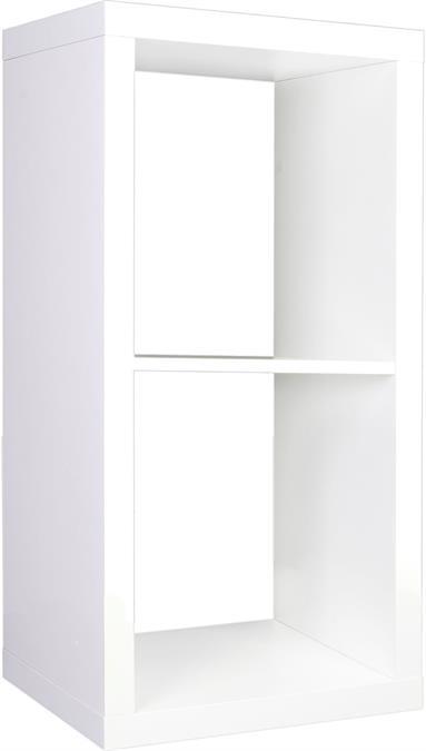 Meuble de rangement Cubbox 2 cases - blanc