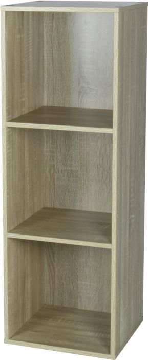 Étagère modulaire Cubbox 3 cases 12mm 92,5x31,7x29,5cm chêne - DECO SYSTEM