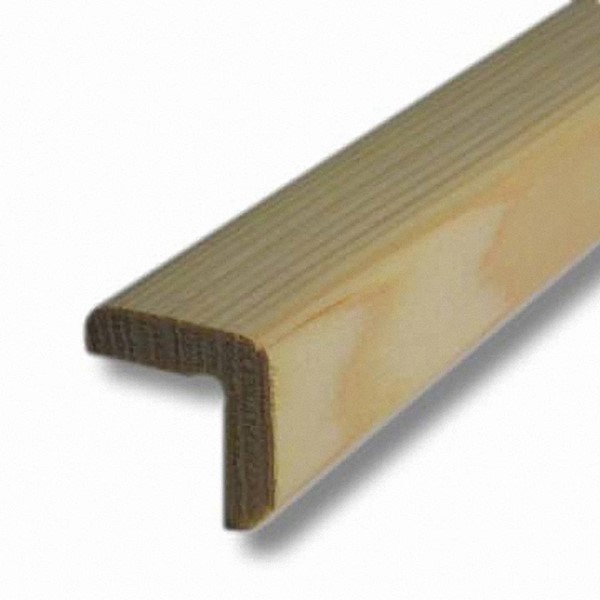 Baguette d'Angle  13 x 13 mm sapin - SUPBOIS 