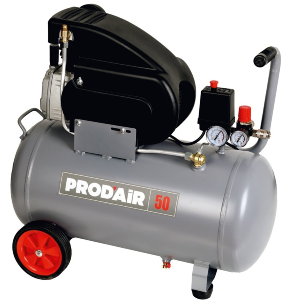 Compresseur à air 50L Coaxial 100L/min 8bars - PRODAIR