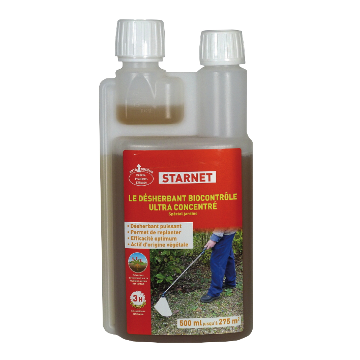 Désherbant jardin Biocontrôle 500 ml STARNET