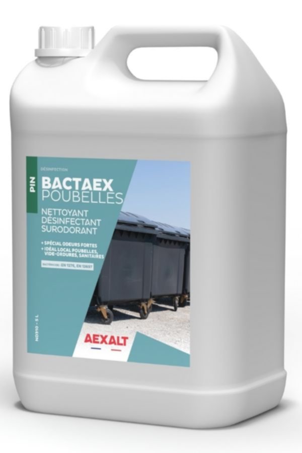 BACTAEX POUBELLES - Nettoyant désinfectant - 5L