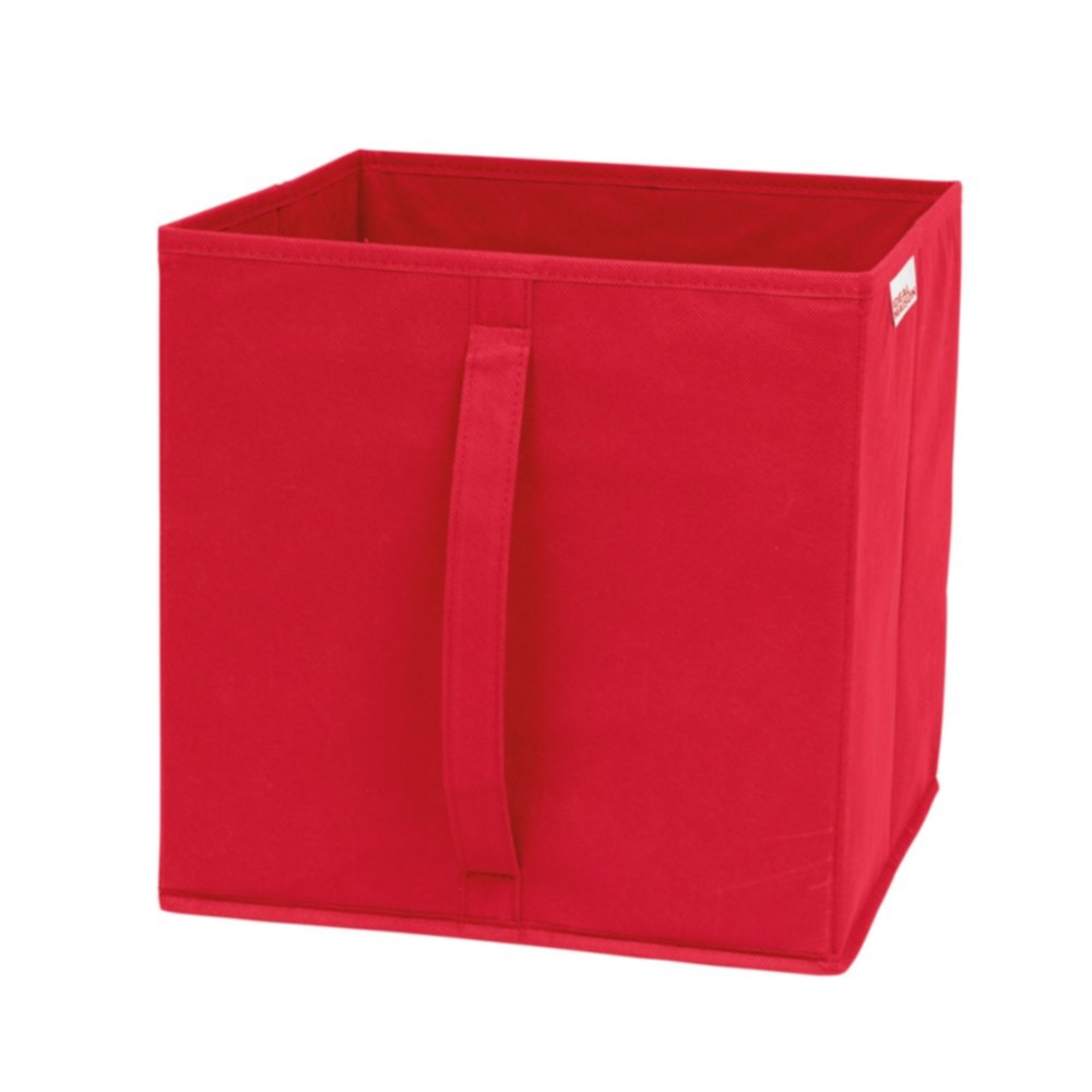 Bac de Rangement 30x30x30cm Rouge - INNOV AXE