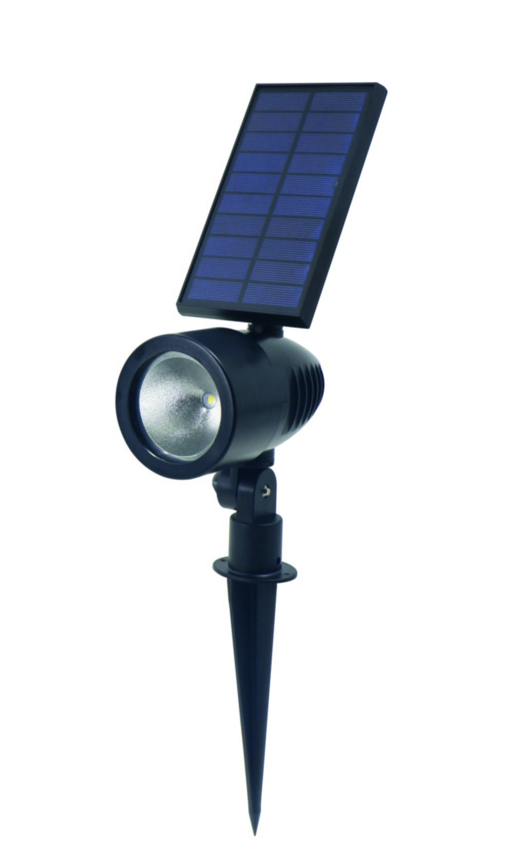 Spot solaire noir 60 lumens