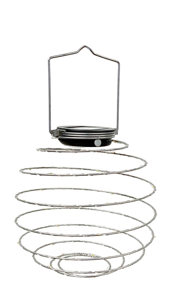 Suspension spirale solaire 33 led - GALIX