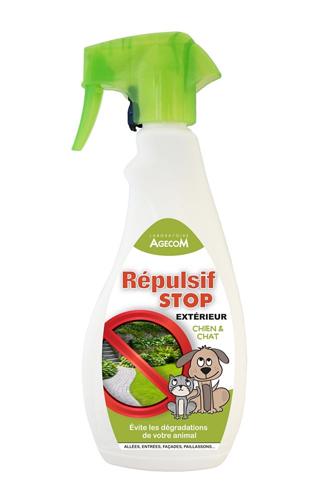 Répulsif extérieur chiens et chats Stop 500ml