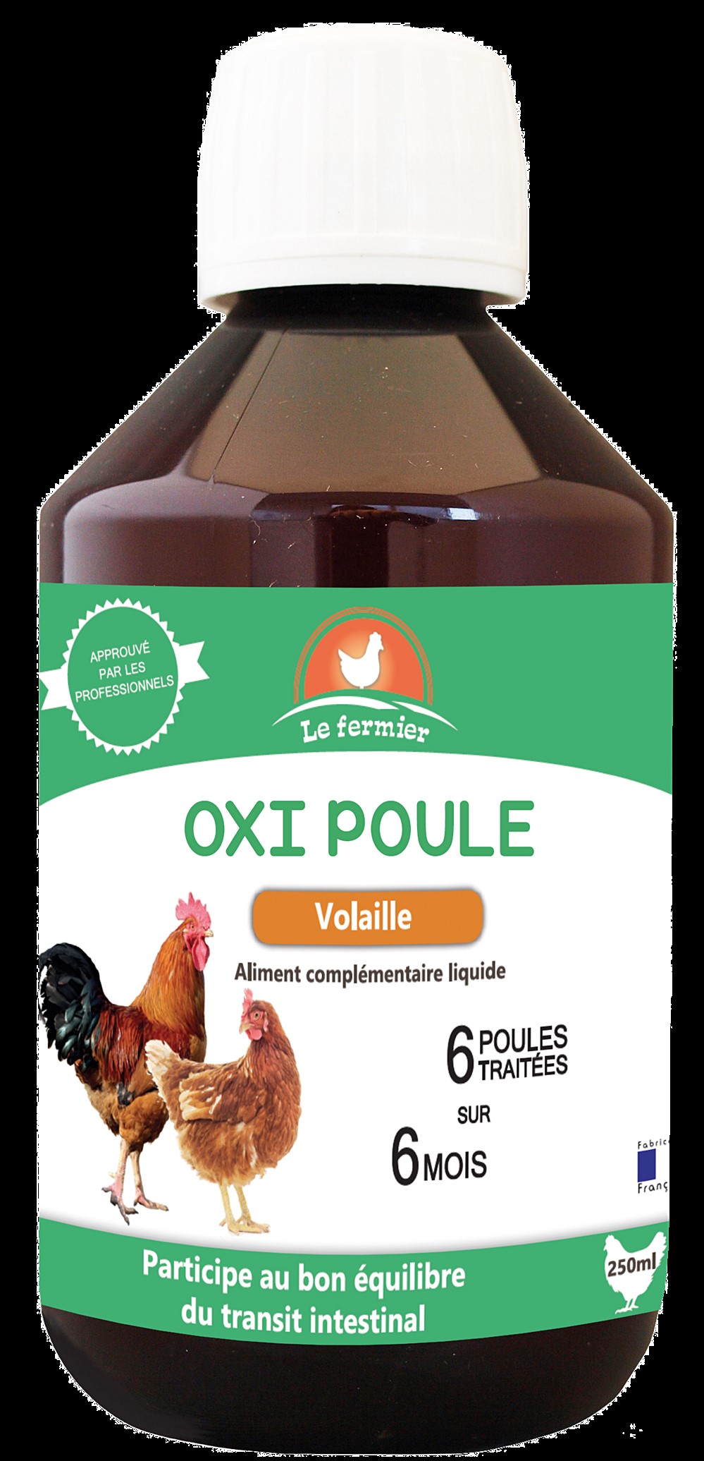 Aliment complémentaire oxi poule 250ml