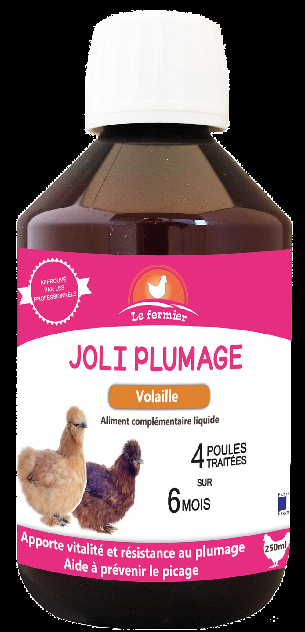 Aliment complémentaire joli plumage lefe 250ml