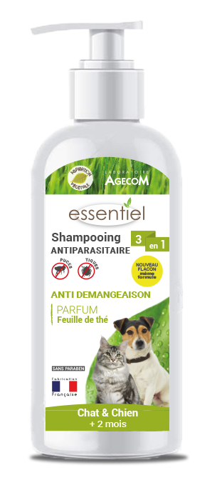 Shampoing antiparasitaire anti-démangeaison 250ml