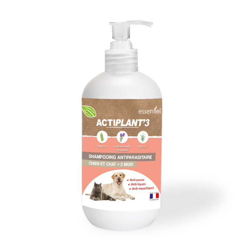 Actiplant'3 Shampoing chien chat 250ml