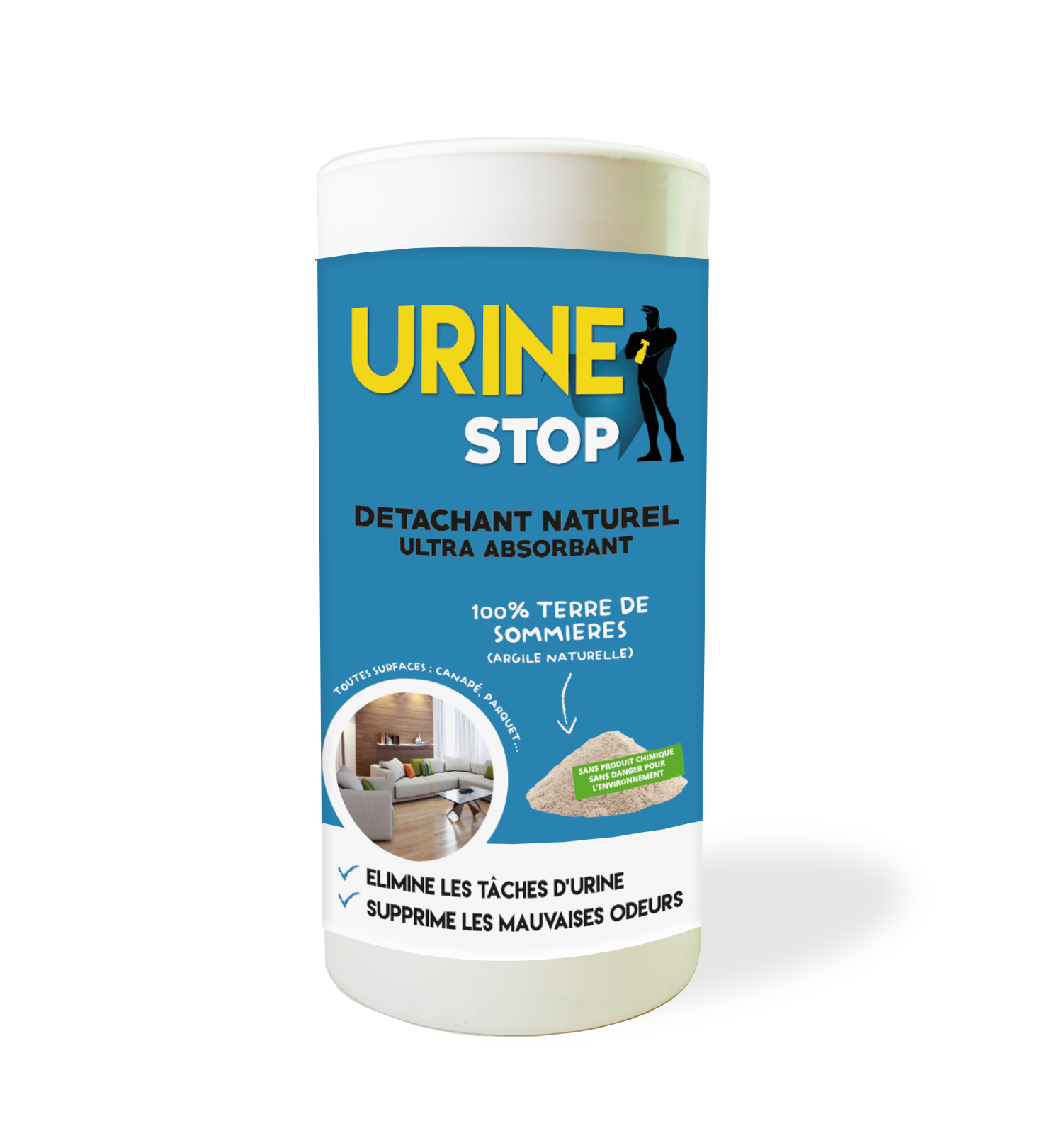 Détachant terre de sommières urine stop 400g