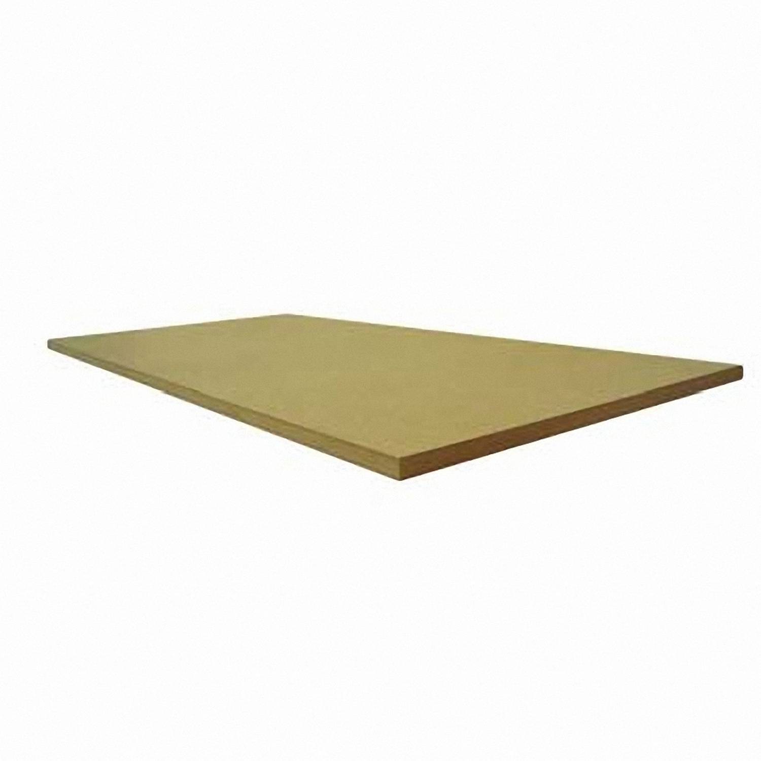 Panneau mdf. Dimensions : 244 x 122 cm Épaisseur : 6 mm