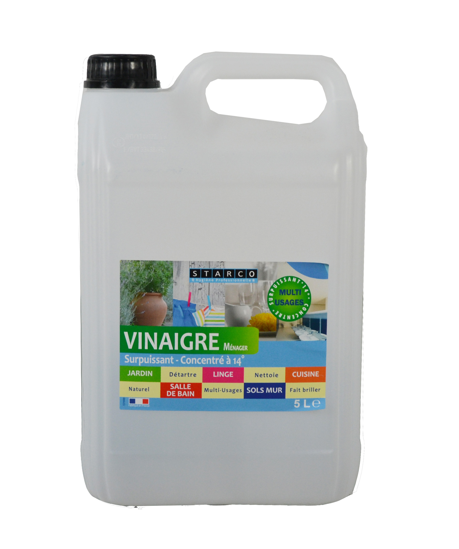 Vinaigre ménager 14degrès 5l