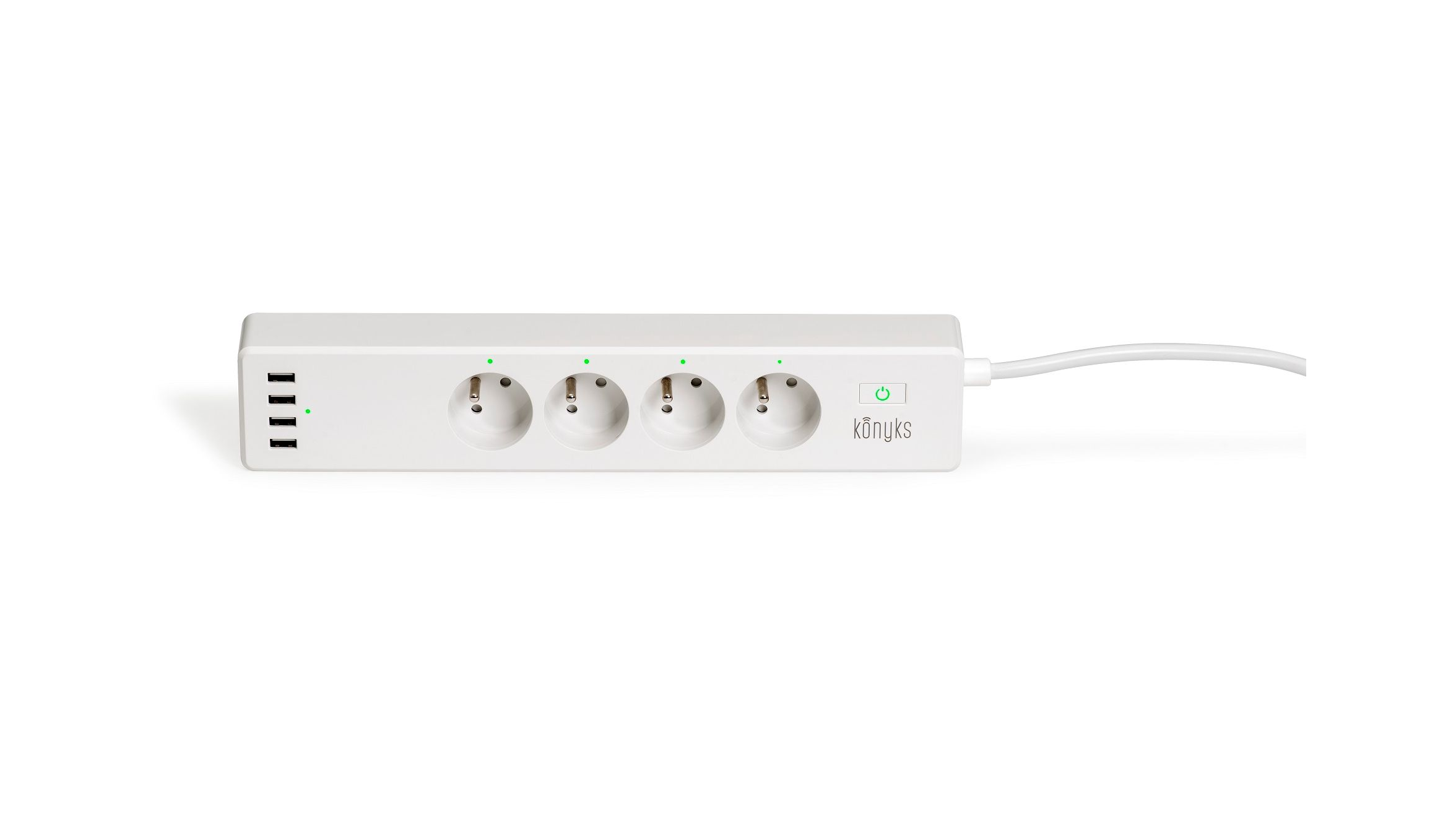 Multiprise Polyco connectée + 4 USB WIFI