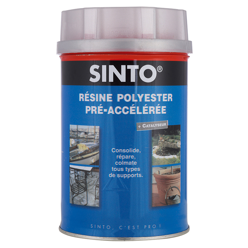 Résine polyester pré-accélérée - SINTO