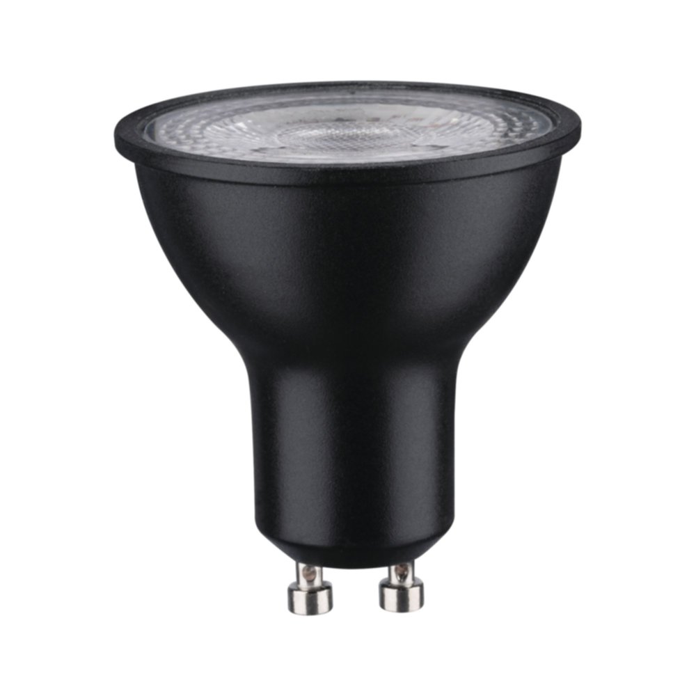 Spot réflecteur URail LED GU10 460lm 36° 7W 2700K Noir Dépoli