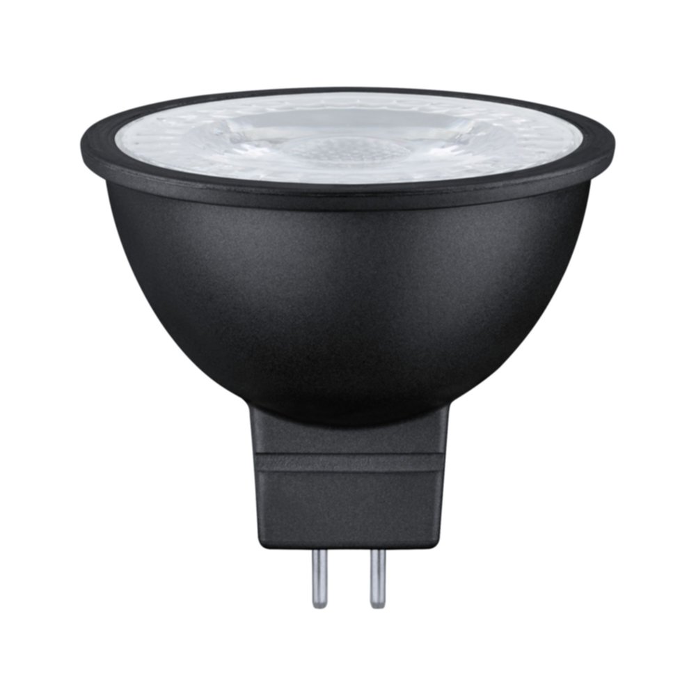 Spot réflecteur URail LED GU5.3 445lm 36° 6,5W 12V 2700K Noir Dépoli