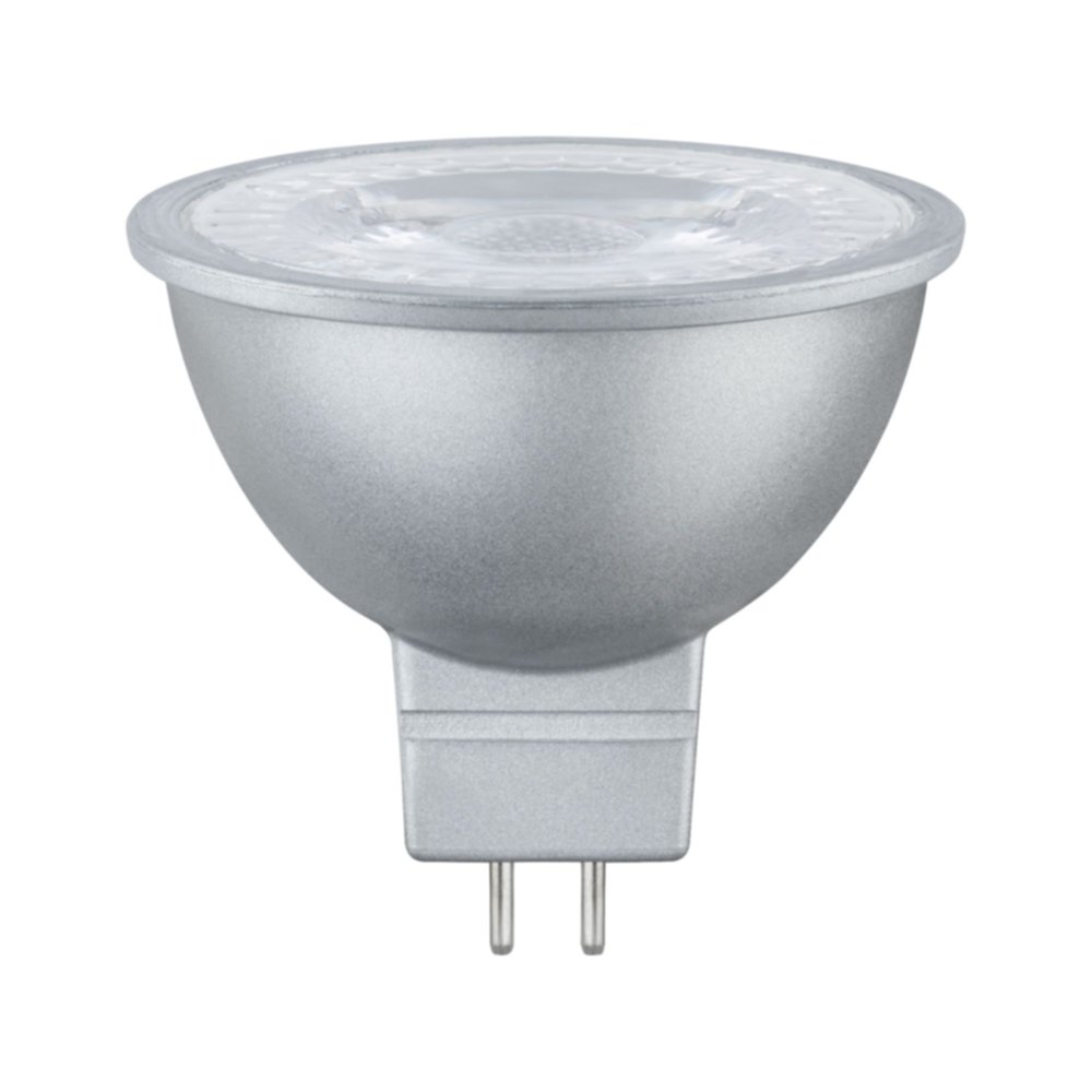 Spot réflecteur URail LED GU5.3 445lm 36° 6,5W 12V 2700K Chromé Mat