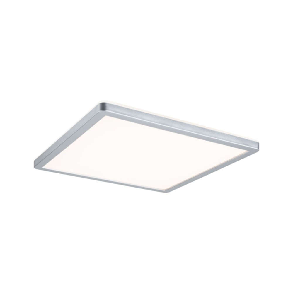 Panneau LED Atria Shine chromé 29,3x29,3cm 3000K