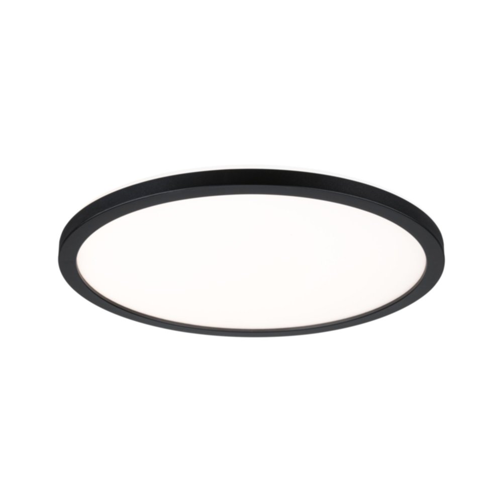 Panneau LED Atria Shine Ø29,3cm 3000K Noir