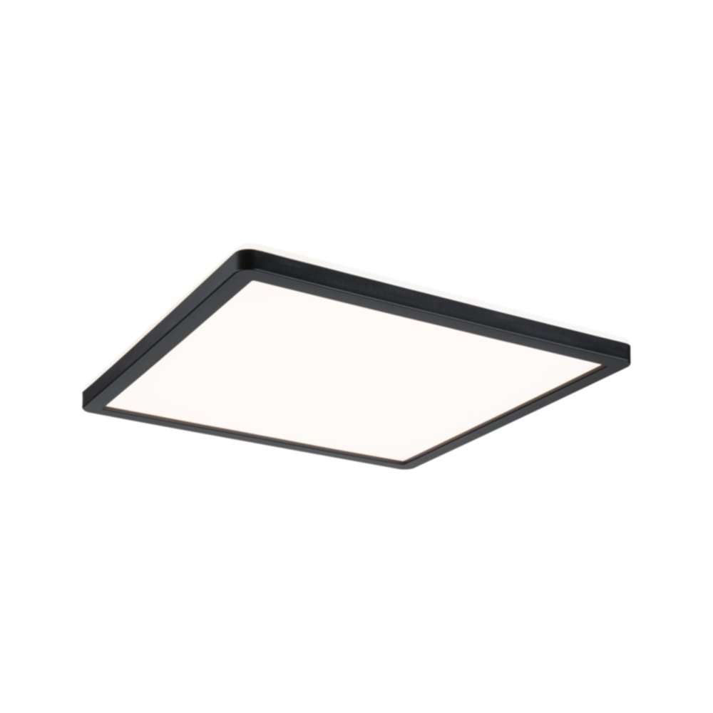 Panneau LED Atria Shine noir 29,3x29,3cm 3000K