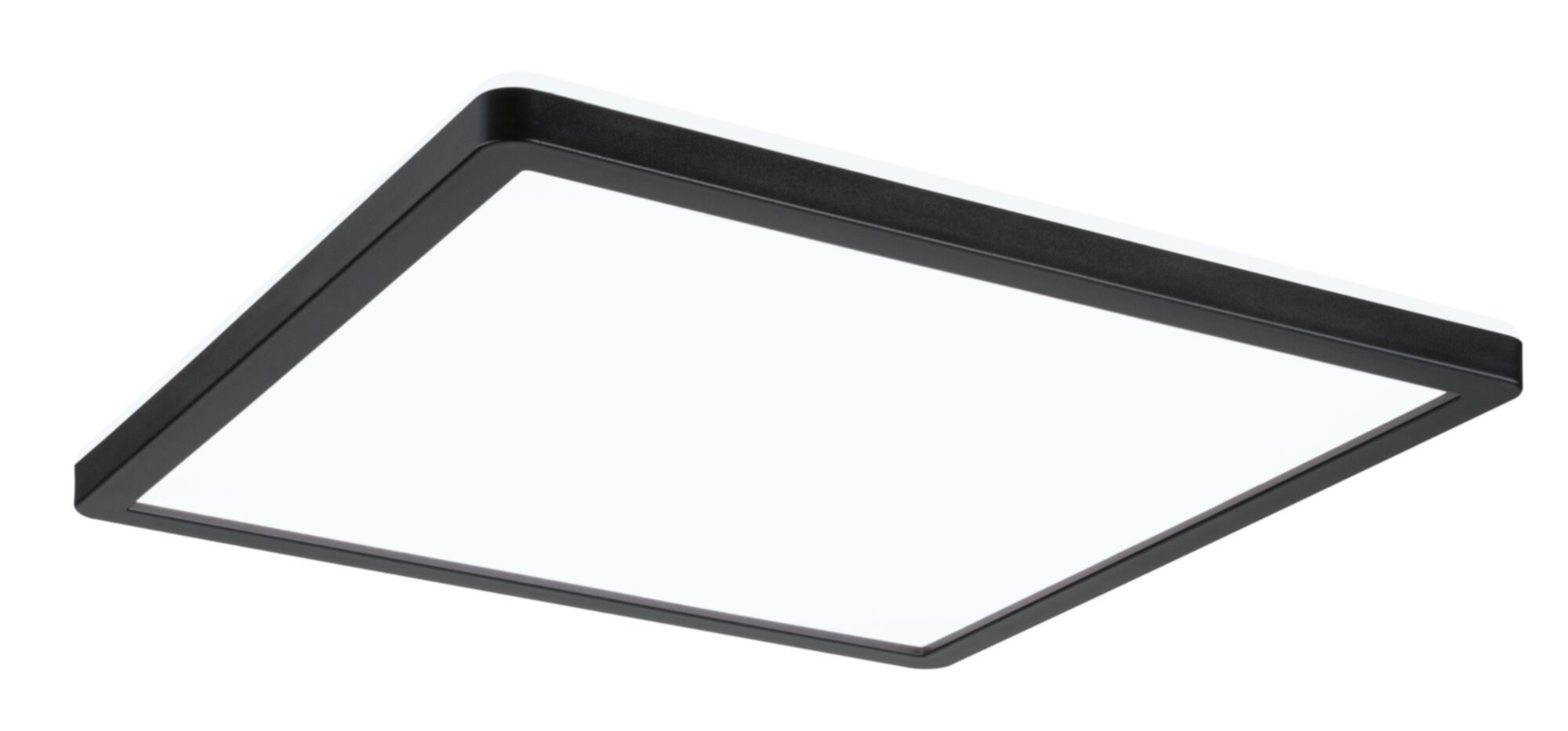 Panneau LED Atria Shine noir 29,3x29,3cm 4000K