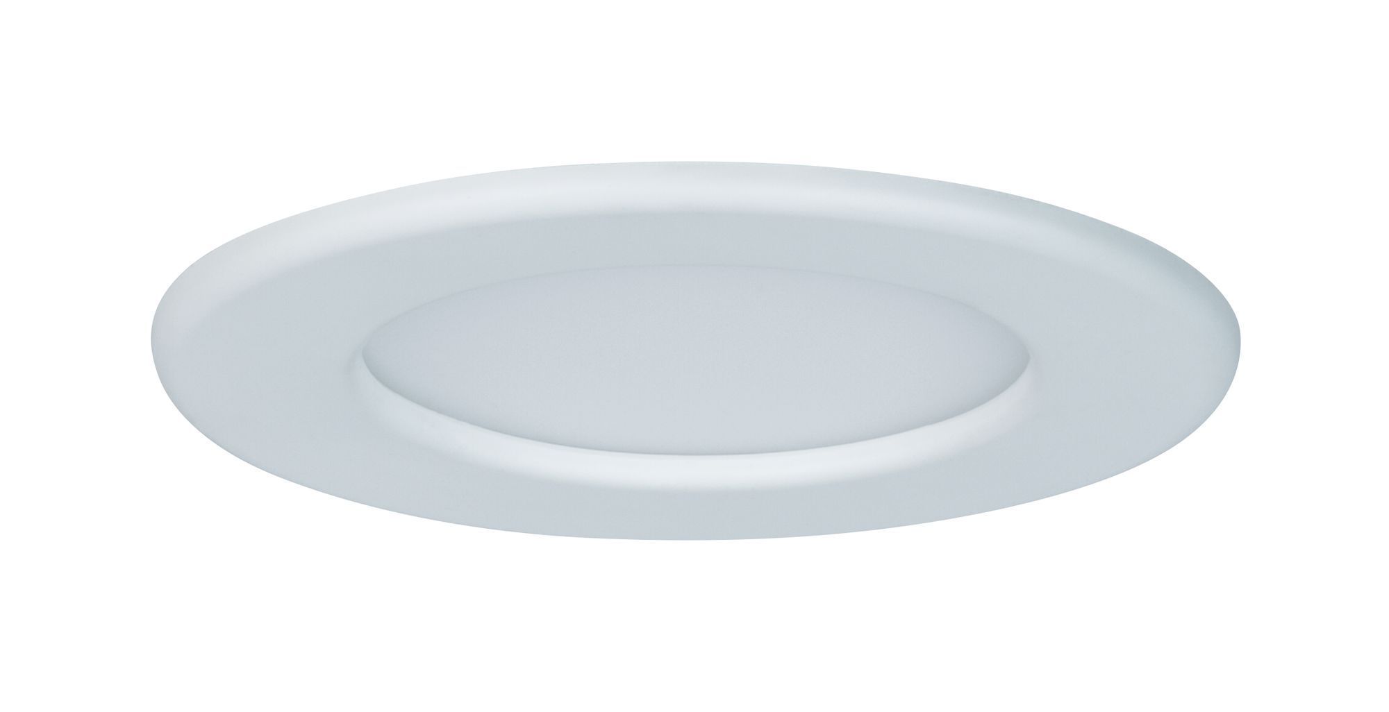 Panneau LED encastré rond 6W IP44 115mm - blanc