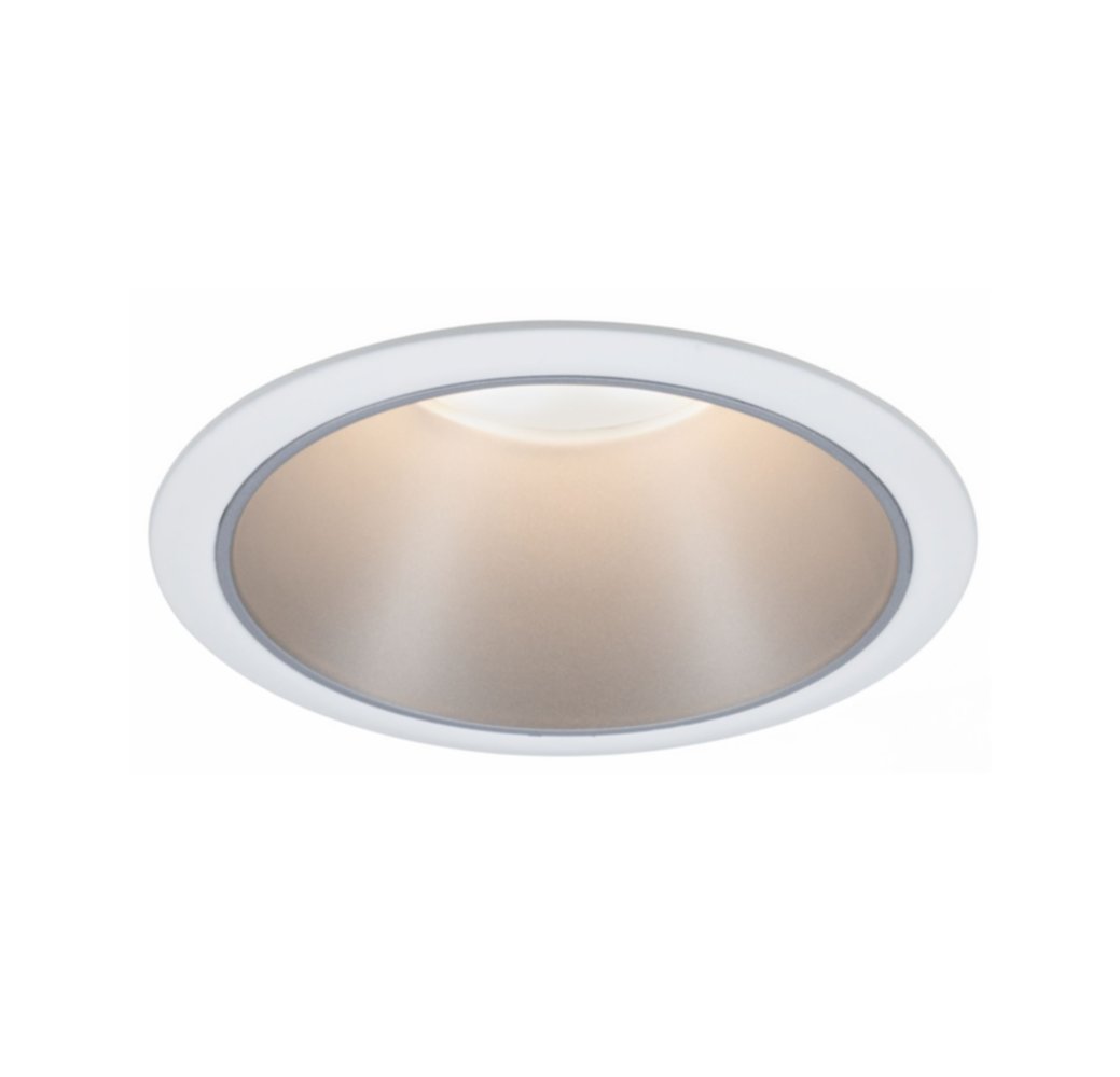 Spot LED encastré Cole 6,5W 2700K 230V blanc/argent