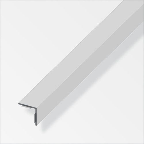 Profilé cornière égale adhésive PVC argent 20 x 20 mm L. 1,5