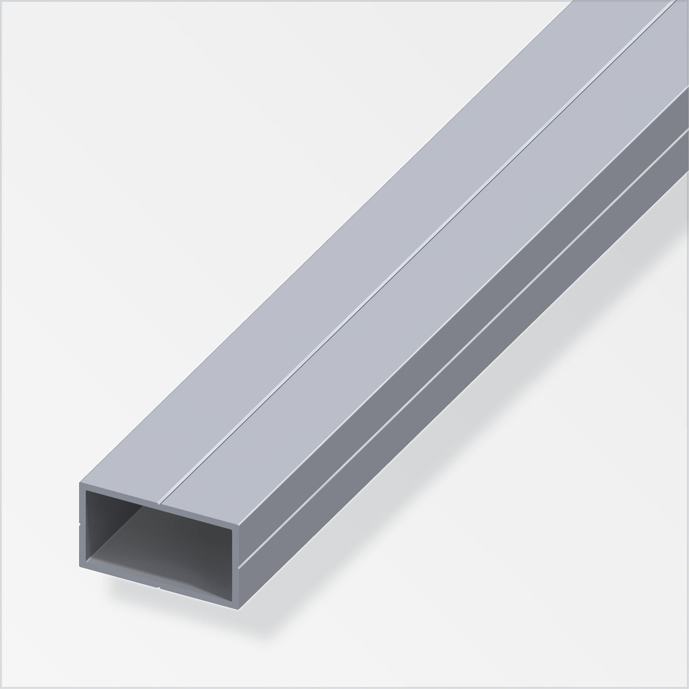 Profilé Combitech tube rectangulaire alu 27,5 x l. 15,5 mm L