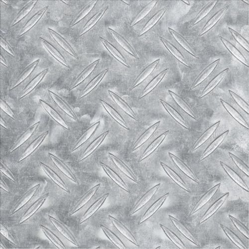 Tôle grain de riz aluminium 1000 x 120 x 0,8 mm