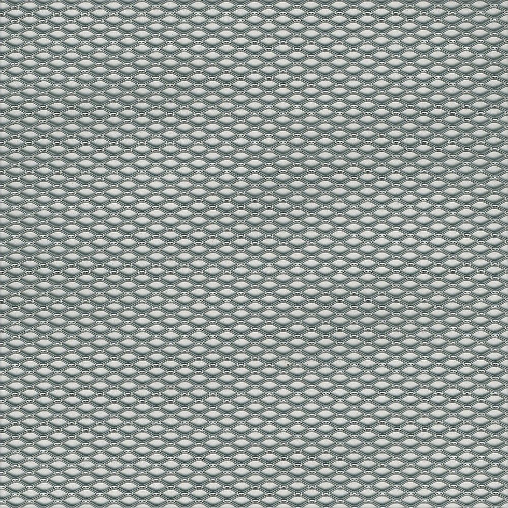 Tôle en métal déployé aluminium 500 x l. 250  x 1,6 mm