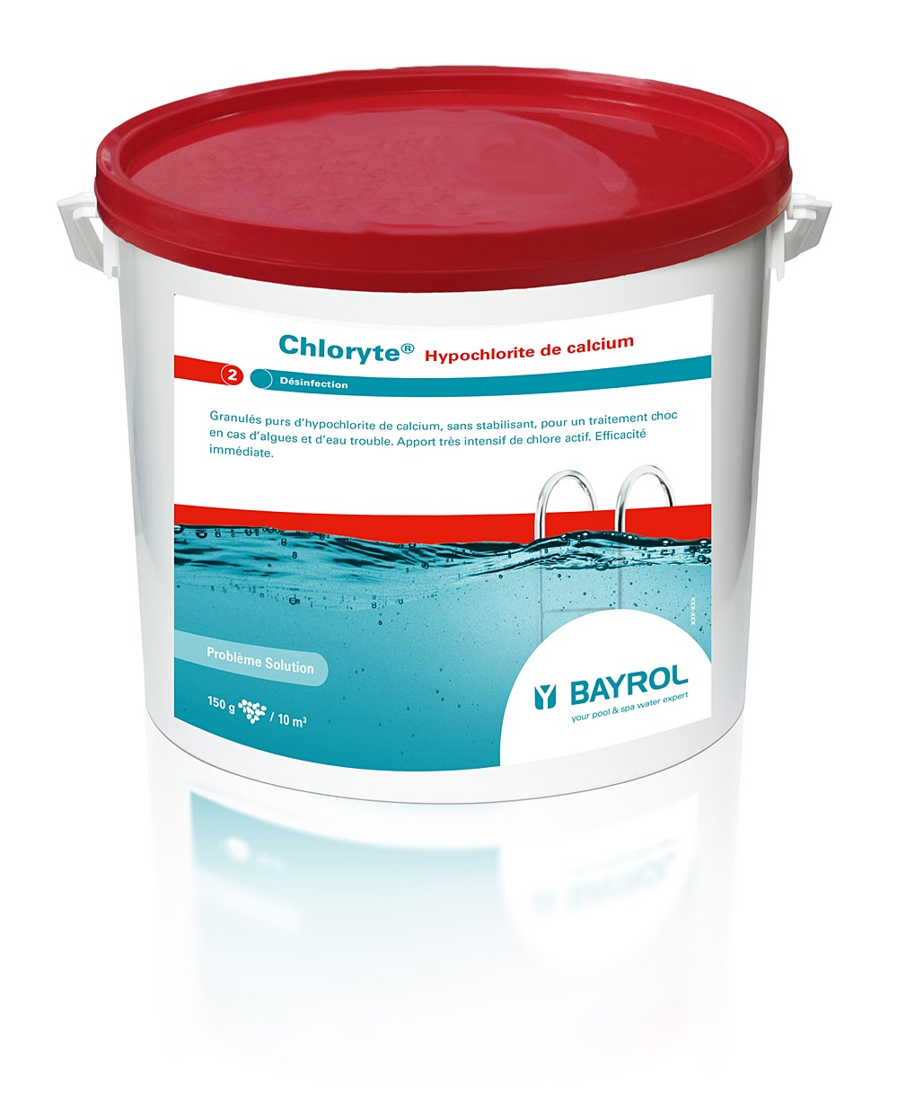 Granulés Chloryte traitement piscine 5kg - BAYROL