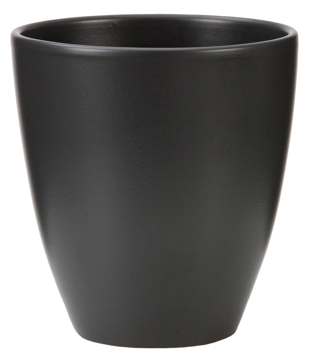 Vase Orchidées 620 Anthrazit Céramique Ø13,5cm h15cm Gris - DEROMA