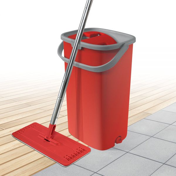 Balai Smart Mop compact - LISERE VERT