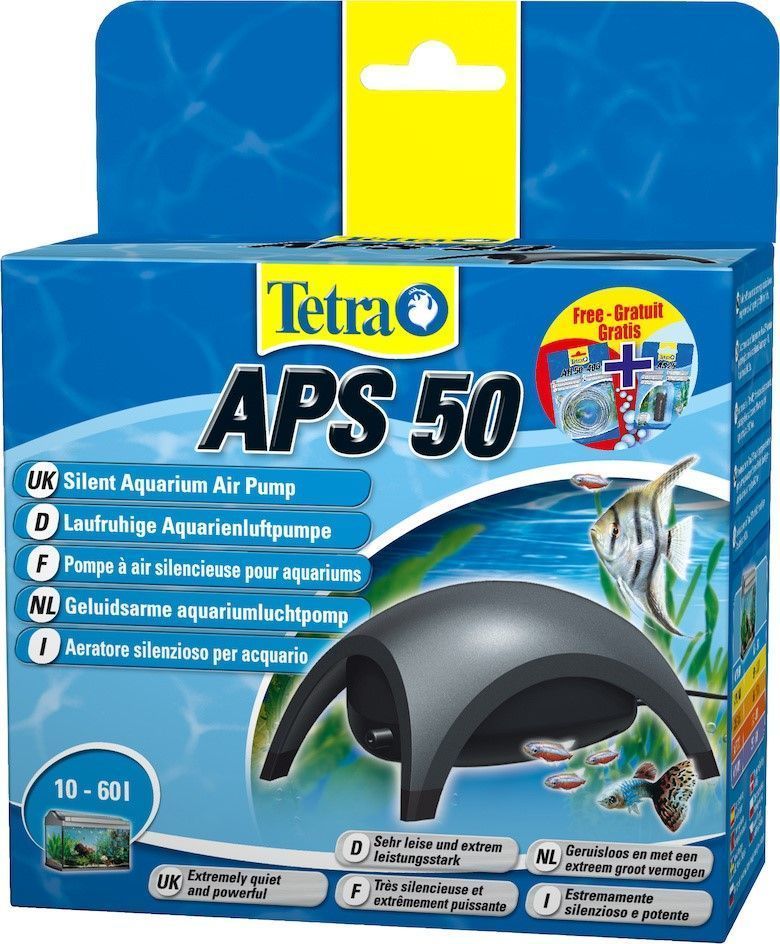 Pompe à Air APS 50 Aquarium 10-60L Noir - TETRA