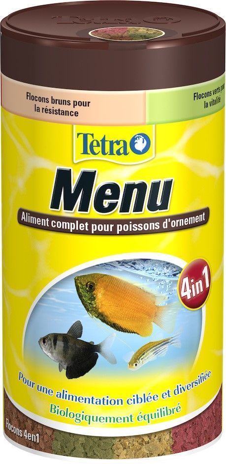 Aliment Complet Poissons Mix TetraMin Menu 100ml - TETRA