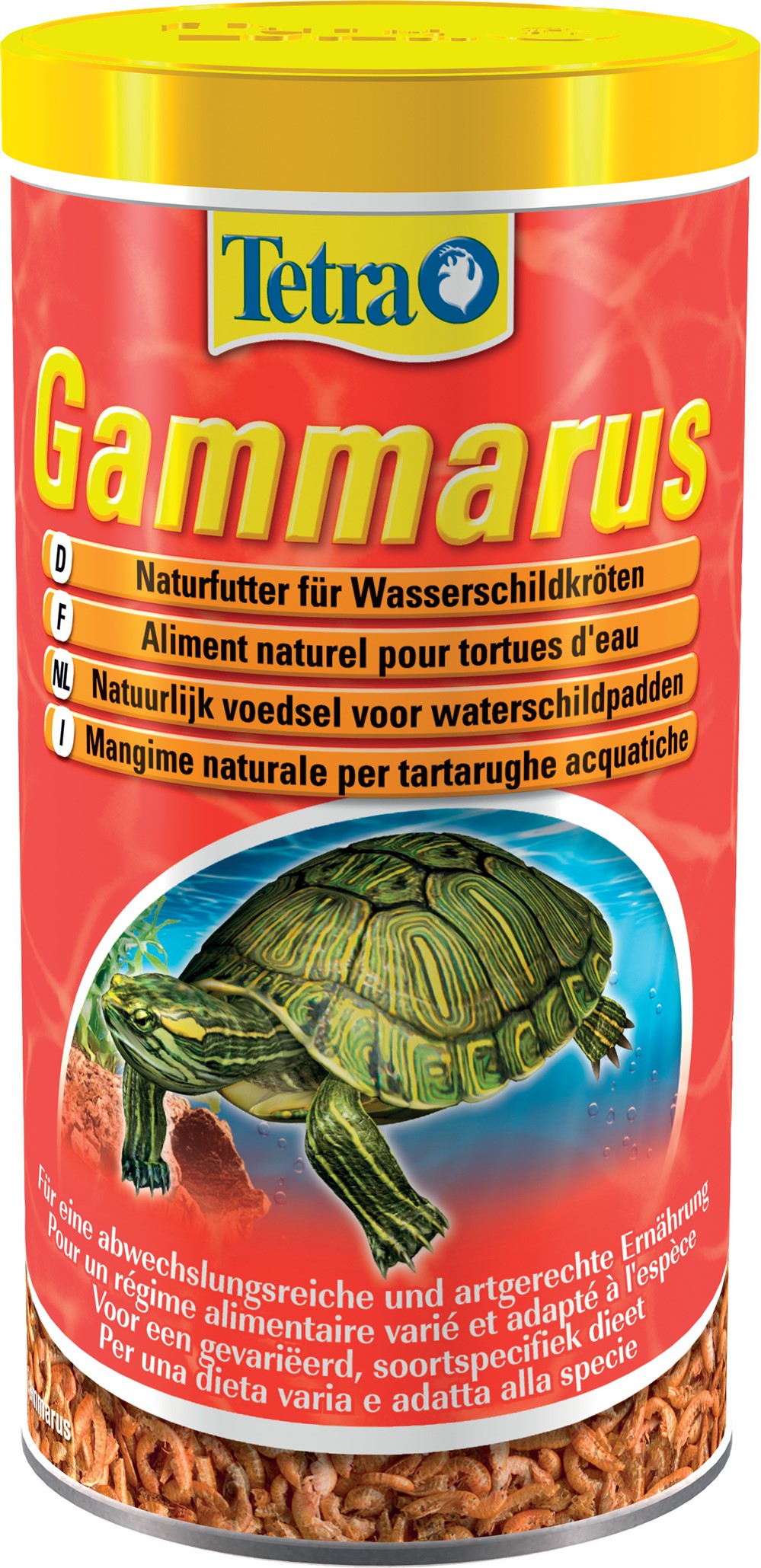 Alimentation tortues Tetra gammarus 1L