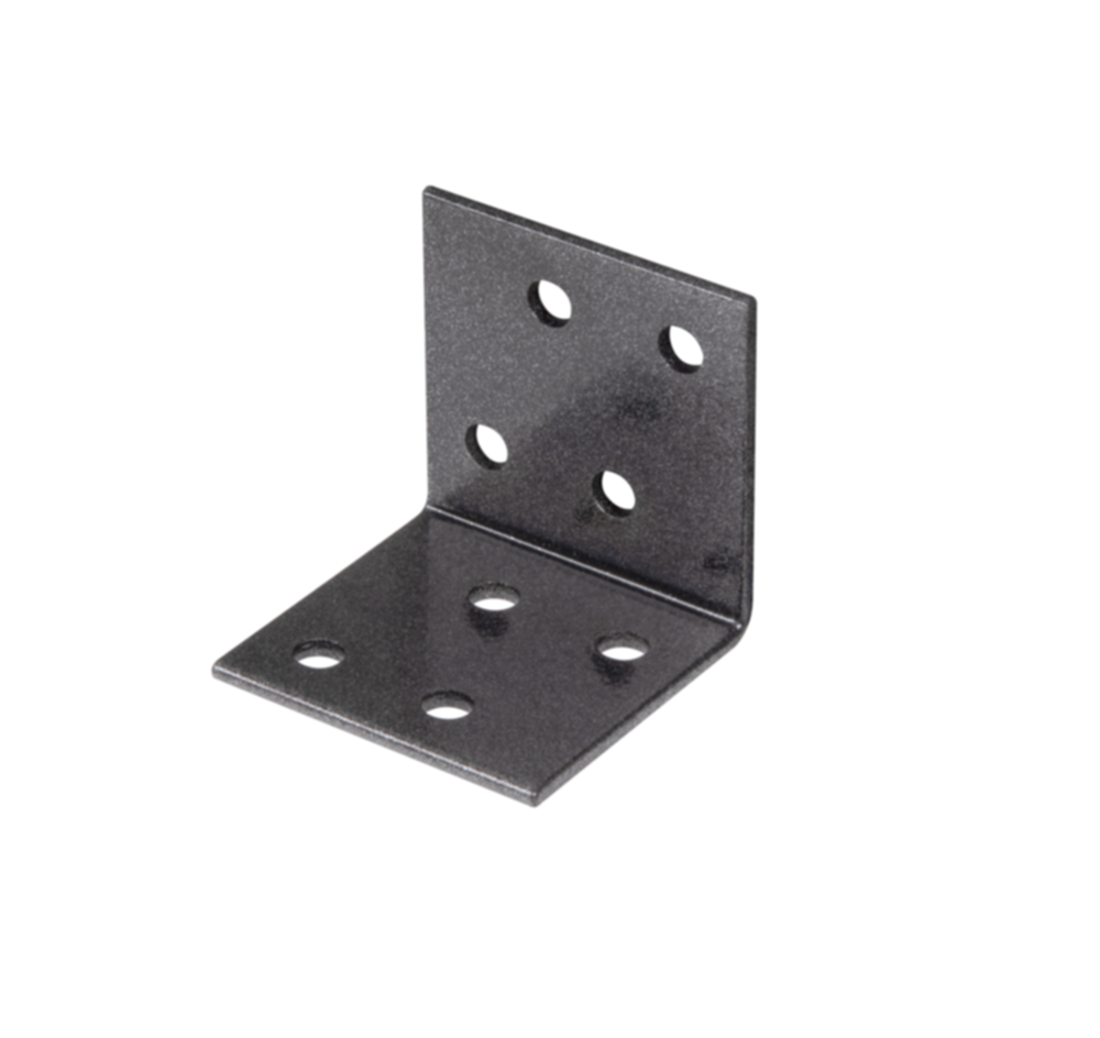 Équerre noir diamant Duravis® 40x40x40mm - ALBERTS