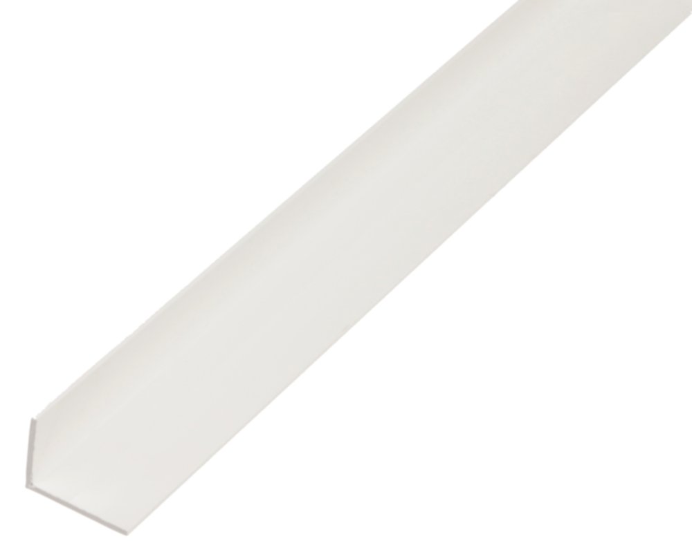 Cornière PVC blanc 30x20x3mm/1m - ALBERTS