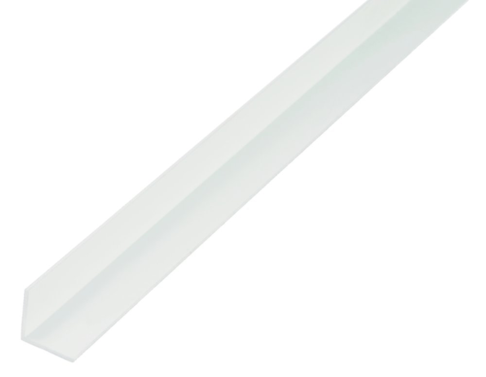 Cornière PVC blanc 30x30x2mm/2m - ALBERTS