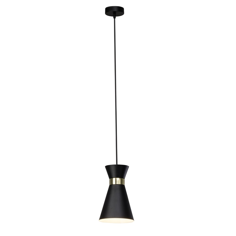 Suspension fil goldy noir rouille