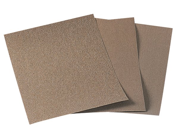 1 feuille abrasive papier standard pour bois 230x280mm