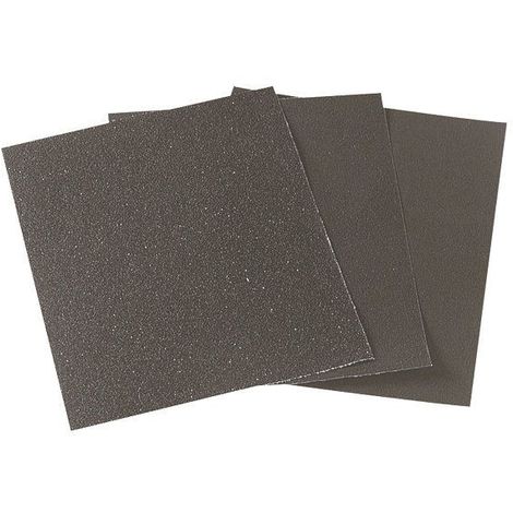 Feuille abrasive en toile émeri grain 60 230x280mm WOLFCRAFT