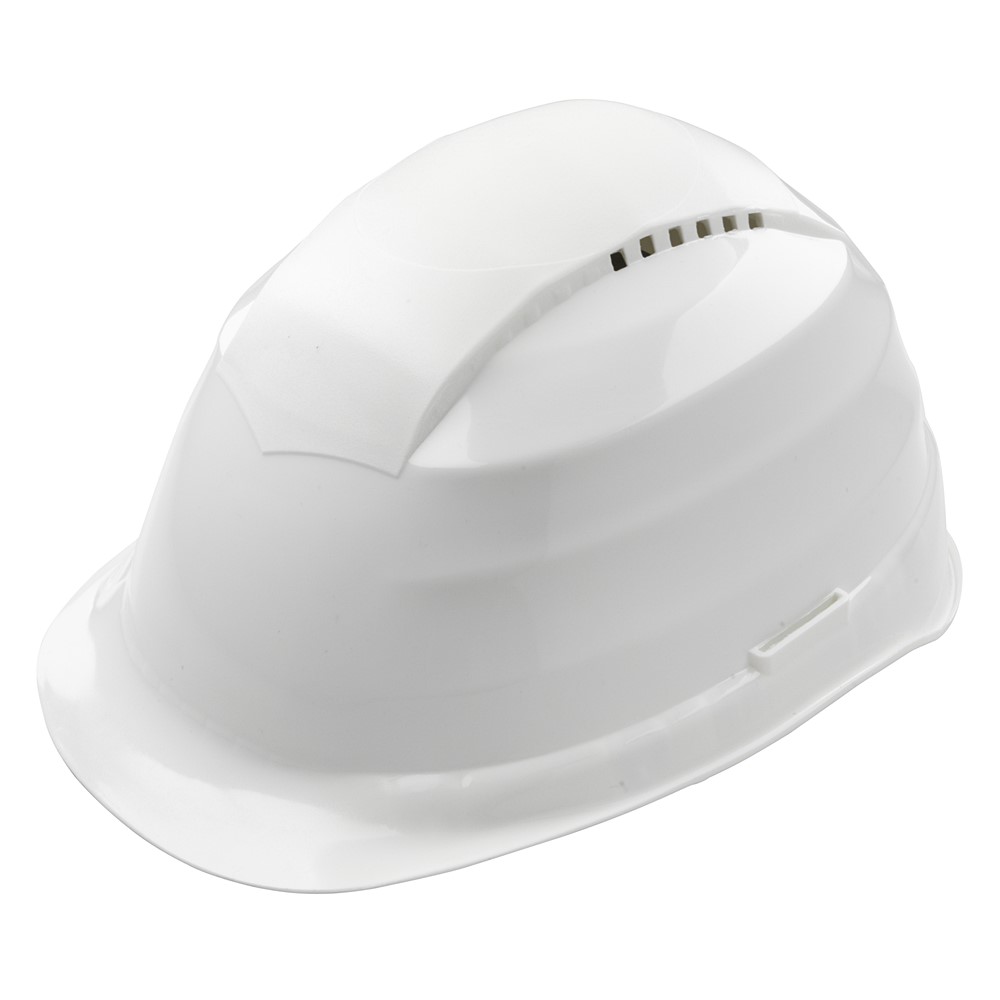 Casque de chantier blanc 