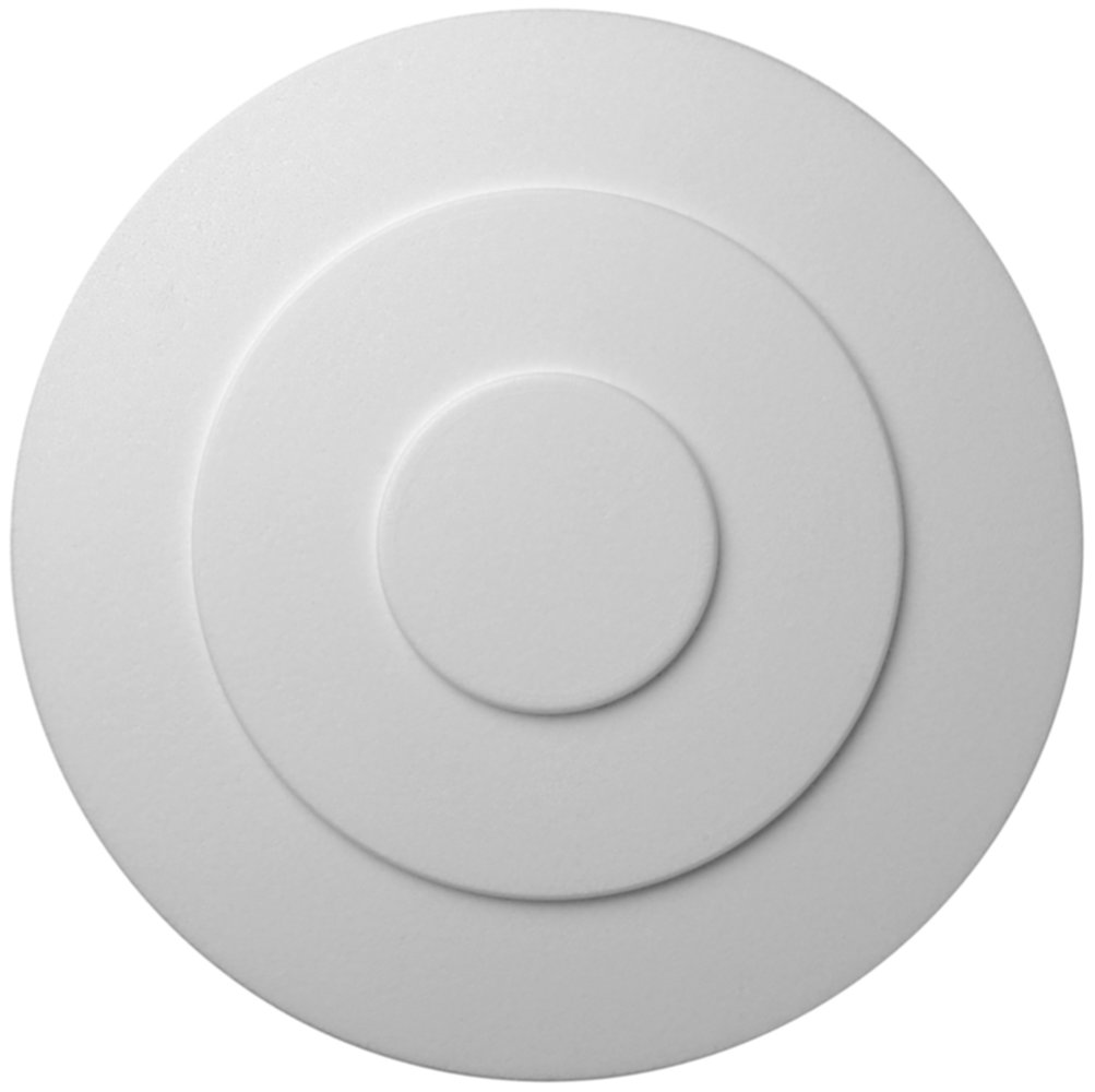 Rosace de plafond adhésive Annabelle Ø32 cm blanc - DECOSA