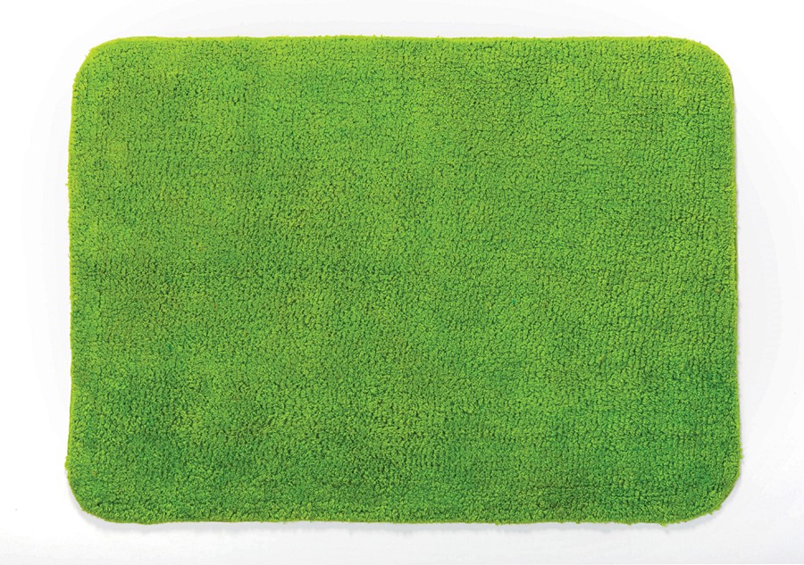 Tapis de bain Campus 50 x70 cm vert kiwi